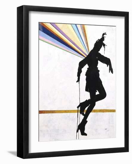 Striped Flight-Clayton Rabo-Framed Giclee Print