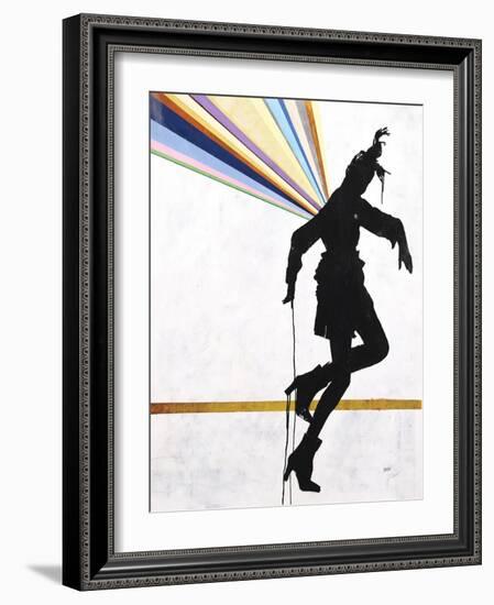 Striped Flight-Clayton Rabo-Framed Giclee Print