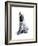 Striped Hyaena Pup, 2010-Mark Adlington-Framed Giclee Print