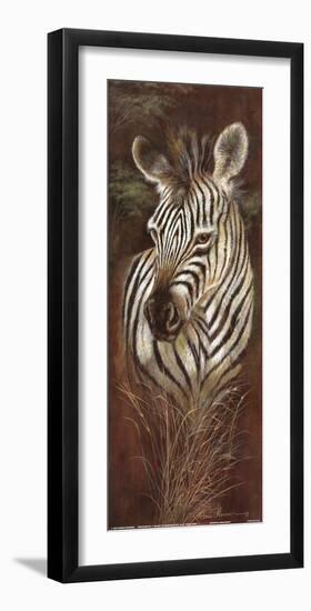 Striped Innocence-Ruane Manning-Framed Art Print