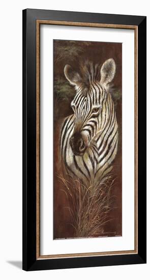 Striped Innocence-Ruane Manning-Framed Art Print