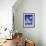 Striped Lighthouse-Geraldine Aikman-Framed Giclee Print displayed on a wall