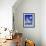 Striped Lighthouse-Geraldine Aikman-Framed Giclee Print displayed on a wall