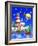 Striped Lighthouse-Geraldine Aikman-Framed Giclee Print