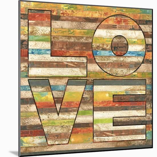 Striped Love-Melissa Pluch-Mounted Art Print