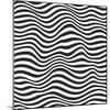 Striped Pattern-Magnia-Mounted Art Print