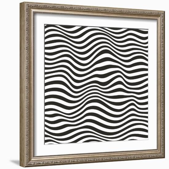 Striped Pattern-Magnia-Framed Premium Giclee Print