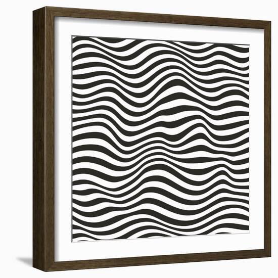 Striped Pattern-Magnia-Framed Premium Giclee Print