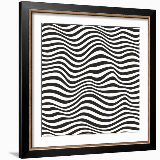 Striped Pattern-Magnia-Framed Premium Giclee Print