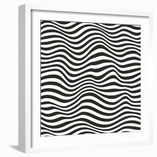 Striped Pattern-Magnia-Framed Premium Giclee Print