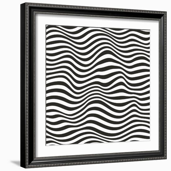 Striped Pattern-Magnia-Framed Premium Giclee Print