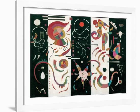 Striped (Rayé)-Wassily Kandinsky-Framed Giclee Print