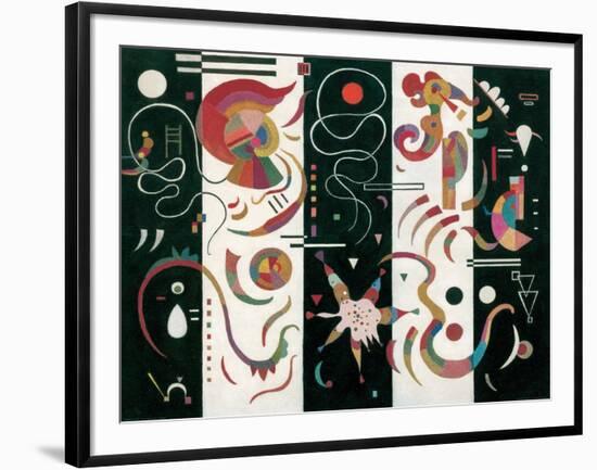 Striped (Rayé)-Wassily Kandinsky-Framed Giclee Print