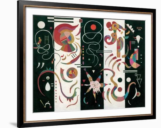 Striped (Rayé)-Wassily Kandinsky-Framed Giclee Print