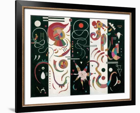 Striped (Rayé)-Wassily Kandinsky-Framed Giclee Print