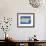 Striped Whale-Katrien Soeffers-Framed Giclee Print displayed on a wall