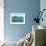 Striped Whale-Milovelen-Framed Art Print displayed on a wall