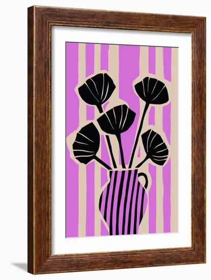 Stripedstilllifeno4 Fullsize-Treechild-Framed Giclee Print