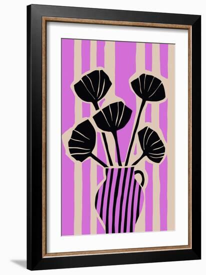 Stripedstilllifeno4 Fullsize-Treechild-Framed Giclee Print