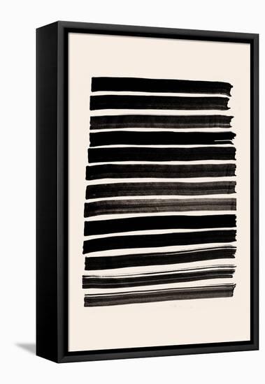 Stripes_Beige-1x Studio II-Framed Premier Image Canvas