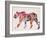 Stripey-Mark Adlington-Framed Giclee Print