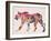 Stripey-Mark Adlington-Framed Giclee Print