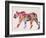 Stripey-Mark Adlington-Framed Giclee Print