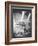 Stroboscopic Photograph of Pablo Picasso "Drawing" with Light-null-Framed Photographic Print