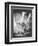 Stroboscopic Photograph of Pablo Picasso "Drawing" with Light-null-Framed Photographic Print