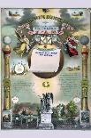 Symbols - Masonic Diploma-Strobridge & Gerlach-Framed Premium Giclee Print