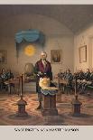 Symbols - Washington as a Free Mason-Strobridge & Gerlach-Stretched Canvas