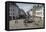 Stroget, the Main Pedestrian Shopping Street, Copenhagen, Denmark, Scandinavia, Europe-Yadid Levy-Framed Premier Image Canvas