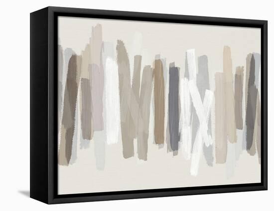 Strokes Mixed-Ellie Roberts-Framed Stretched Canvas