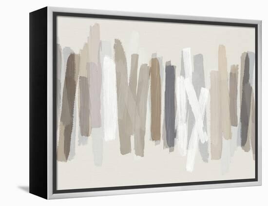 Strokes Mixed-Ellie Roberts-Framed Stretched Canvas