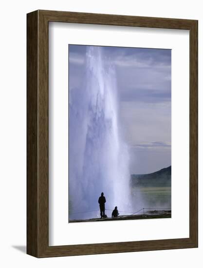 Strokkur Geysir Erupting-Paul Souders-Framed Photographic Print