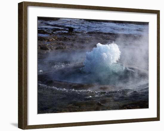 Strokkur Geysir, Haukadalur, Iceland-null-Framed Photographic Print