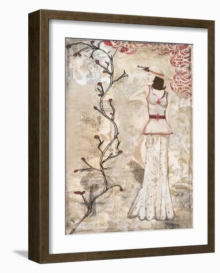 Stroll in the Park I-Gina Ritter-Framed Art Print