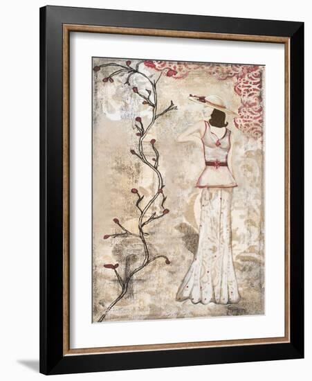 Stroll in the Park I-Gina Ritter-Framed Art Print