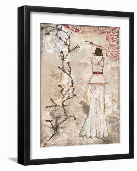 Stroll in the Park I-Gina Ritter-Framed Art Print