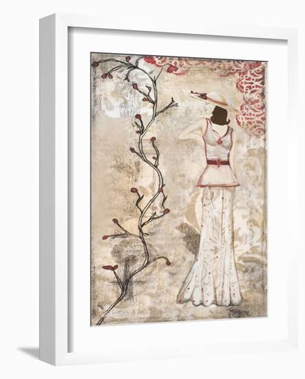 Stroll in the Park I-Gina Ritter-Framed Art Print