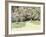 Stroll in the Park-Andre Gisson-Framed Premium Giclee Print