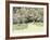 Stroll in the Park-Andre Gisson-Framed Premium Giclee Print