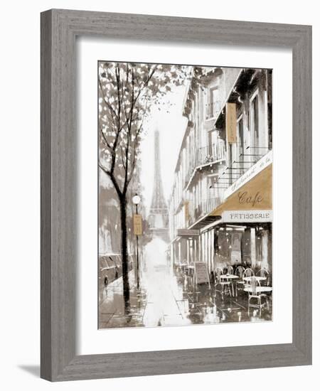 Stroll Through Paris I-E. Anthony Orme-Framed Art Print