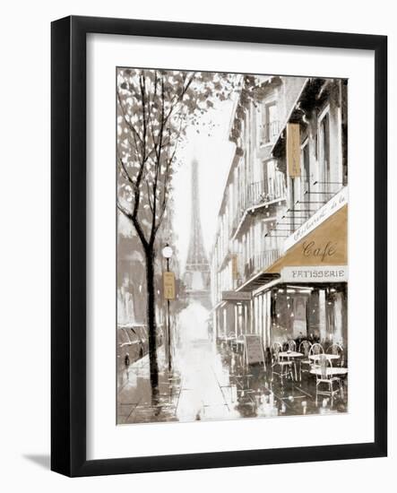 Stroll Through Paris I-E. Anthony Orme-Framed Art Print