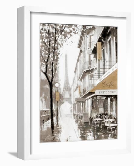 Stroll Through Paris I-E. Anthony Orme-Framed Art Print