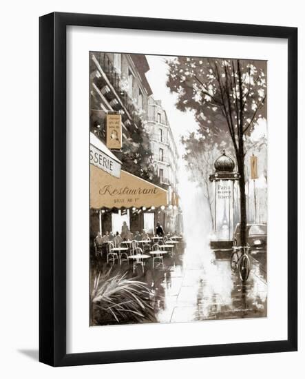 Stroll Through Paris II-E. Anthony Orme-Framed Art Print