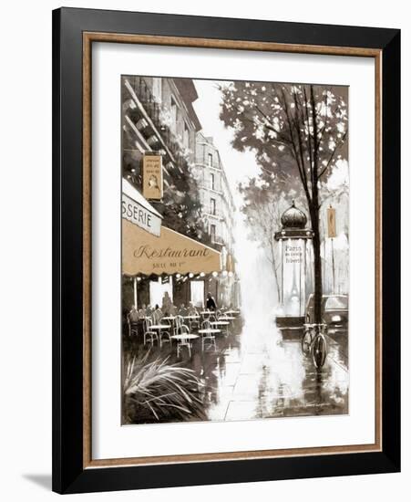 Stroll Through Paris II-E. Anthony Orme-Framed Art Print