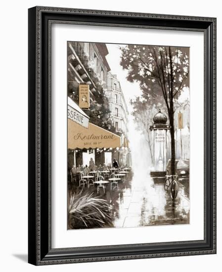 Stroll Through Paris II-E. Anthony Orme-Framed Art Print