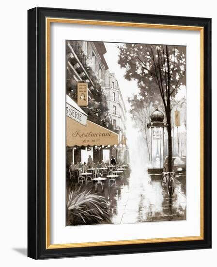 Stroll Through Paris II-E. Anthony Orme-Framed Art Print