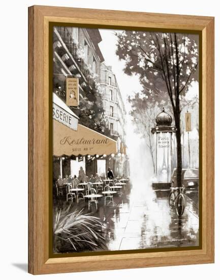 Stroll Through Paris II-E. Anthony Orme-Framed Stretched Canvas